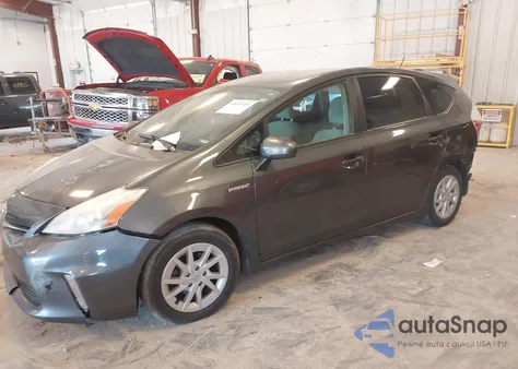 2012 Toyota Prius V Three from USA, damaged, VIN JTDZN3EU8C3038844